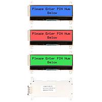 Newhaven Display NHD-C0220BiZ-FS(RGB)-FBW-3VM Character LCD Module 2 x 20 FSTN (+) Transf RGB LED