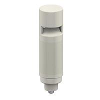 Banner Engineering CL50GRYAOSPCQ Column Lights Column Light: Gray Housing: 3-Color Sealed Omnidirectional Continuous Audible Indicator; Voltage: 18-30 V dc; Environ. Rating: IP67; Input: PNP; Colors: Green Red Yellow; 5-pin M12 Integral QD