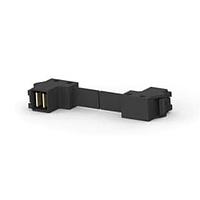 AMP Connectors - TE Connectivity 2820325-2 Mini SAS/SATA Cable R/A to R/A 4i MR 0.5 85 Ohm