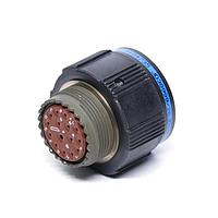 Amphenol Aerospace CTVP00RGQF258PALC Circular MIL Spec Connector 8P Size 25 Wall Mount Recpt Pin