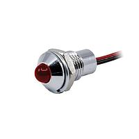 VCC CC-1-3056-0000-I Panel Mount Reflector LEDs PMI RND .319" LED 2V Red Wire IP66