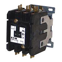 Eaton C25FNF375A Electromechanical Contactors DP CONT 75A 3P OPN 120V