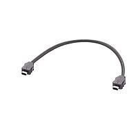 HARTING 33480101819100 Ethernet Cables / Networking Cables HARTING ix Type A Cat6a Industrial Cable Assembly, double ended ix connector, EtherRail (4x2xAWG26/7), 10.0m