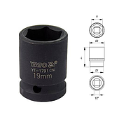 Yato YT-1791 Hexagonal impact socket (19mm)