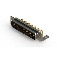 EDAC 629-24W7640-1TC Mixed Contact D-Sub Connectors Right-angle Power Combo D-Sub Connector