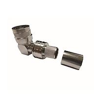 Amphenol Times Microwave Systems EZ-600-NMH-RA-X Connectors N-MALE (PLUG) CRIMP RIGHT ANGL
