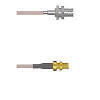 Amphenol Custom Cable Q-0402W0005096i RF Cable Assemblies BNC-SJB/SMA-SJB G316 96I
