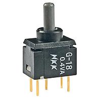 NKK Switches G18AP Sealed ultra miniature toggles (ON)-OFF-(ON) SPDT
