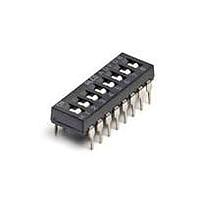 Alcoswitch - TE Connectivity ADF10STTR04 DIP Switches FLUSH,SMT-GW DIP SWITCH