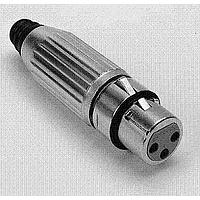 Switchcraft AAA3FWZ Cable Connectors AG PLT 3 PIN WHT CON
