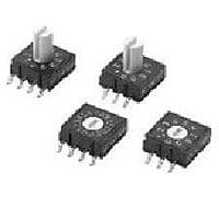 Omron Electronics A6RS-162RF DIP Switches Rotary 16 pos top-act. flat