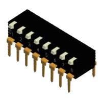 Diptronics EPI-10-V DIP Switches Dip switch Piano Type End Stackable