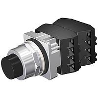 SIEMENS 52PM8B1D Pushbutton PUSHBUTTON,MOM,BLK,EXTENDED,2POS,4NO-4NC
