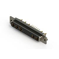 EDAC 628-17W5224-1T2 Mixed Contact D-Sub Connectors Vertical Combo Dsub