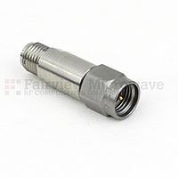 Fairview  SA4018-06  6 dB Fixed Attenuator 2.92mm Male To 2.92mm Female Up To 40 GHz Rated To 2 Watts With Passivated Stainless Steel Body