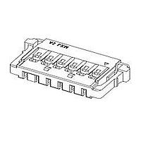 Molex 504051-0701 Receptacle Housing PicoLock 1.5 W/B REC HOUSING 7P