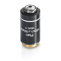 KERN OBB-A1441 Achromatic objective lens, 100 x, Plan /1 (water) (sprung) W.D. (0,18 mm)