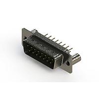 EDAC 627-M15-320-GT3 D-Sub Connectors - Standard Density Vertical Machined D-Sub Connectors