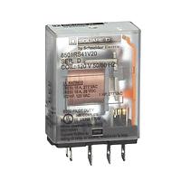 Square D 8501RS41P14V20 Miniature RELAY 240VAC 12A TYPE R