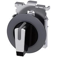 SIEMENS 3SU10622DN600AA0 Short Handle SELECTOR SWITCH. I-O<II. WHITE