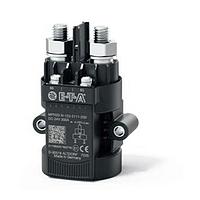 E-T-A Circuit Breakers MPR20-N-122-1111-200 Monostable Mechanical power relay Power Relay, 24VDC 200A, M8 Studs, IP6K9K, Supressor Diode, Flange Mount