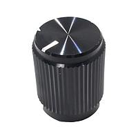 Eagle Plastic Devices 450-6009 Cylindrical Knob BLACK .50" DIA