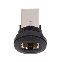 IDEC CW1X-RJ45 Pushbutton Switches RJ45 Port Black Bezel
