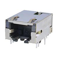 TRP Connector 2250128-1 Magnetic Jack MAGJACK 1PORT TD nPoE 10GBT LED