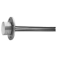 OMEGA TPN01448 Incoloy Flanged Immersion Heater 6.5 in Square Flange (9000 W, 50 W/in²)