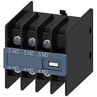 SIEMENS 3RH29114HA30 Control Switches AUX. SWITCH 3NO FOR S0 RING LUG