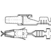 AMP Connectors - TE Connectivity 144431-1 Contact TIMER RECEPT