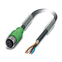 PHOENIX CONTACT 1425532 Standard Circular Connector SAC-4P- 3,0-PVC/ M12FS SH