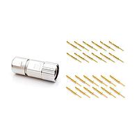Amphenol SINE Systems MA7CAP1200-S2-KIT Circular Metric Connectors ST 12P TH 7.5-11mm grip w/male pins