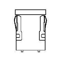 Honeywell AML42SBC8 Panel Mount Indicators / Switch Indicators Square 5V RED LED Sold State Pushbuton