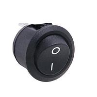 Bulgin R13208FBB Round Rocker Switch SPDT Round Rocker Switch (On)-Off