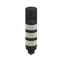 Banner Engineering TL50RYGAOSQ Tower Lights Tower Light: 3-Color Sealed; Omnidirectional Continuous Audible Indicator; Voltage: 18-30 V dc or 24 V ac; Environmental Rating: IP67; Input: Bimodal; Colors: Red Yellow Green; 5-pin M12 Integral QD