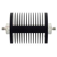 Fairview  SA18SFSF25W-10 10 dB Fixed Attenuator SMA Female To SMA Female Up To 18 GHz Rated To 25 Watts With Black Aluminum Heatsink Body