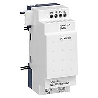 SCHNEIDER SR3XT61BD Extension Module Zelio SR3 expansion Module 6 I-O 24VAC