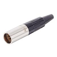 Amphenol Audio AG5M Miniature XLR Connector 5 Pole Mini XLR  Chassis Mount Male Machined Contacts Nickel Finish