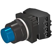 SIEMENS 52BM8B5B Pushbutton PUSHBUTTON,MOM,BLU,EXTENDED,2POS,2NO-2NC