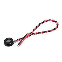 Same Sky (formerly CUI Devices) CMEJ-4618-42-L015 Microphones microphone, 4.6 mm, electret condenser, omnidirectional, 15mm Lead wire , 2 Vdc, 42 dB Sensitivity