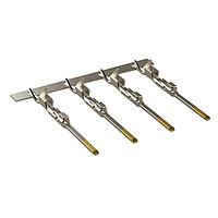 Amphenol SINE Systems SC000571G5 Headers & Wire Housings Pin contact, signal, 1.0x0.64mm,stamped & formed, 20-22AWG, 5 " gold plating