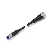 AMP Connectors - TE Connectivity 2273108-2 Sensor Cables / Actuator Cables M8 strght plug to M12 strgt socket AA