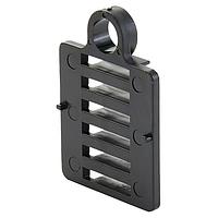 Essentra Components OFSH-T-12-01BLK Cable Mounting & Accessories Fiber Splice Holdr,Screw Mnt,Black