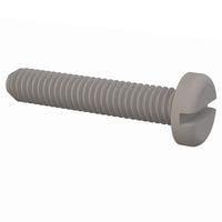 Essentra Components 010640P075 Pan Slotted Pan Slotted Screw, #6-40 Thread, 3/4 Lg