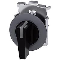 SIEMENS A6X30140320 Long Handle SELECTOR SWITCH. I-O-II. BLACK
