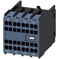 SIEMENS 3RH29112FA04 Control Switches AUX. SWITCH 4NC FOR S00 & S0 SPRING