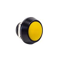 E-Switch PV5S24016 Anti-Vandal 0-2A 48VDC Off (On) 12mm Yellow Domed