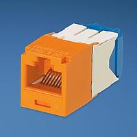 Panduit CJ6X88TGOR-24 Modular Connectors / Ethernet Connectors Mini-Com Mod Cat 6A UTP 8 pos 8 wi