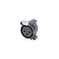 NEUTRIK NC3FAV2 Receptacles 3P F RECEPT A SERIES PCBV PIN 1 & GRD SE